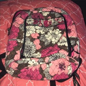 Mocha Rouge Vera Bradley Laptop Backpack